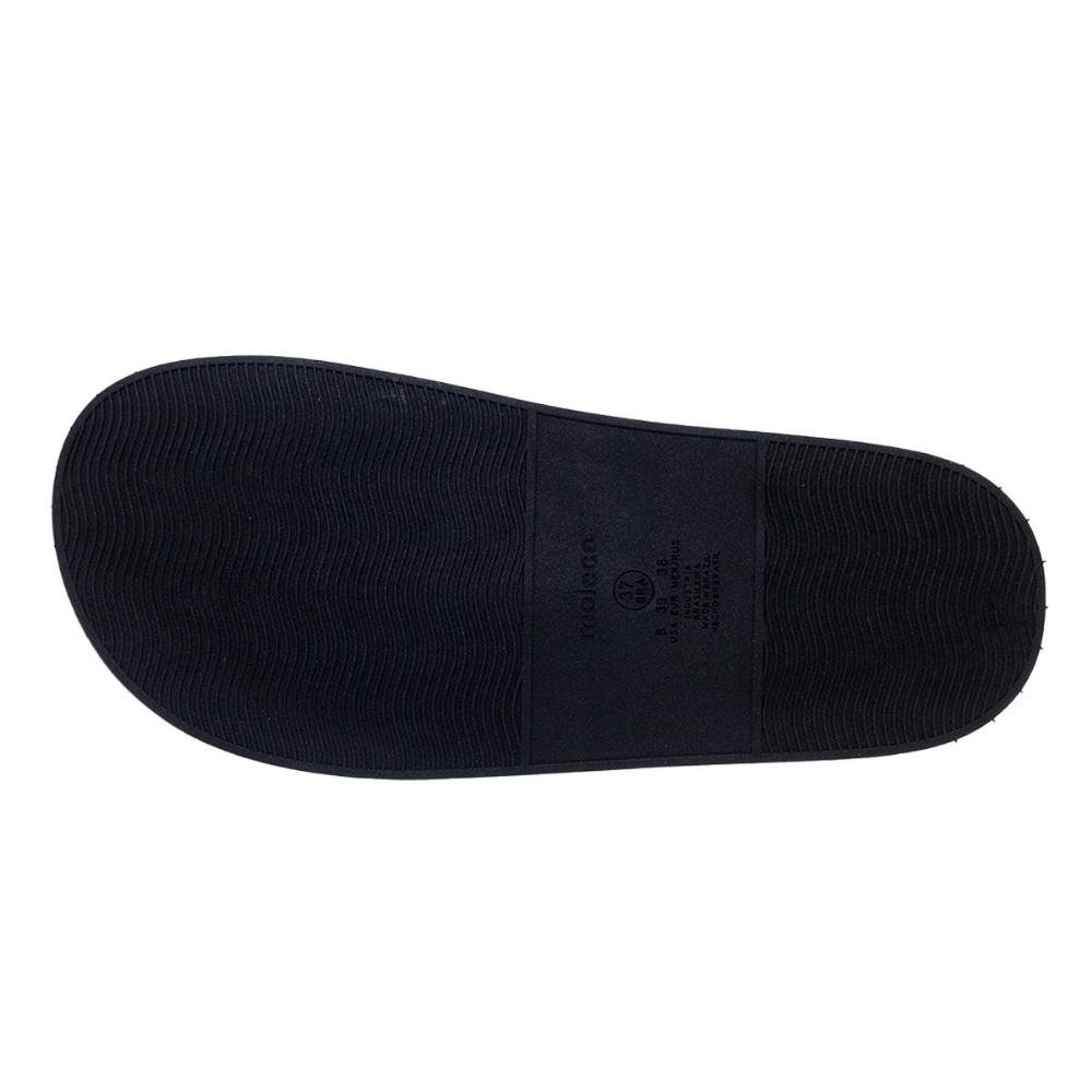 Chinelo Papete Feminino Moleca 5469.121 Preto Preto 4