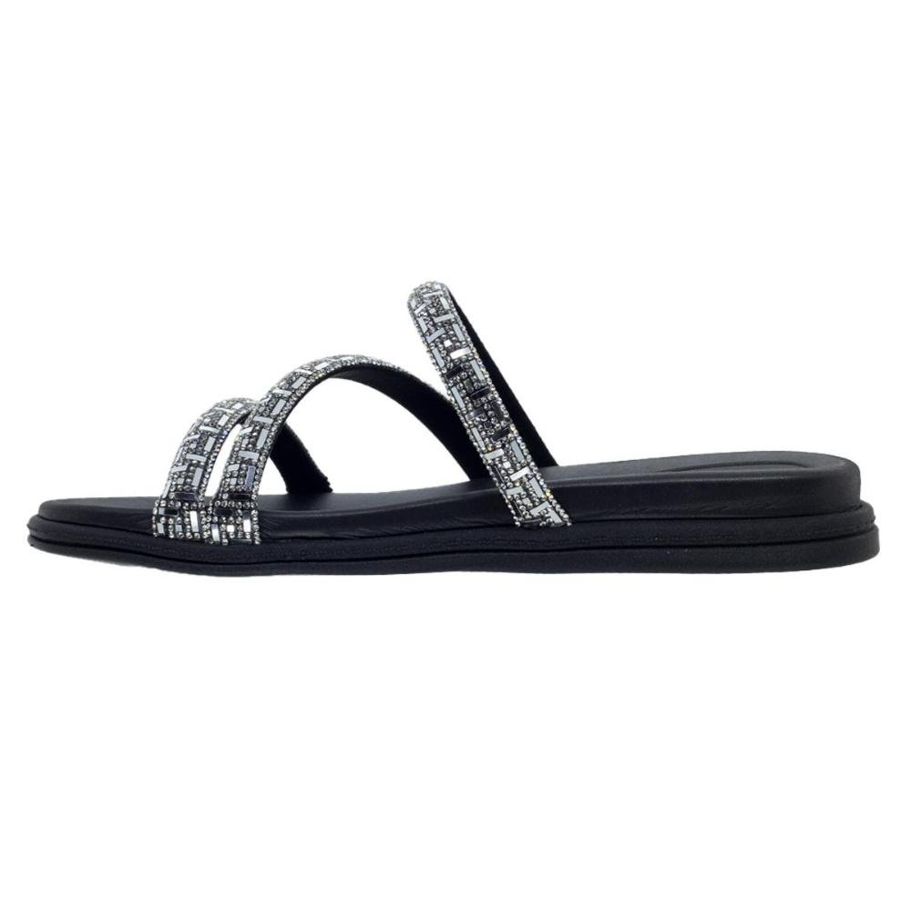 Rasteira Papete Feminina Beira Rio 8488.108 Preto Preto 2