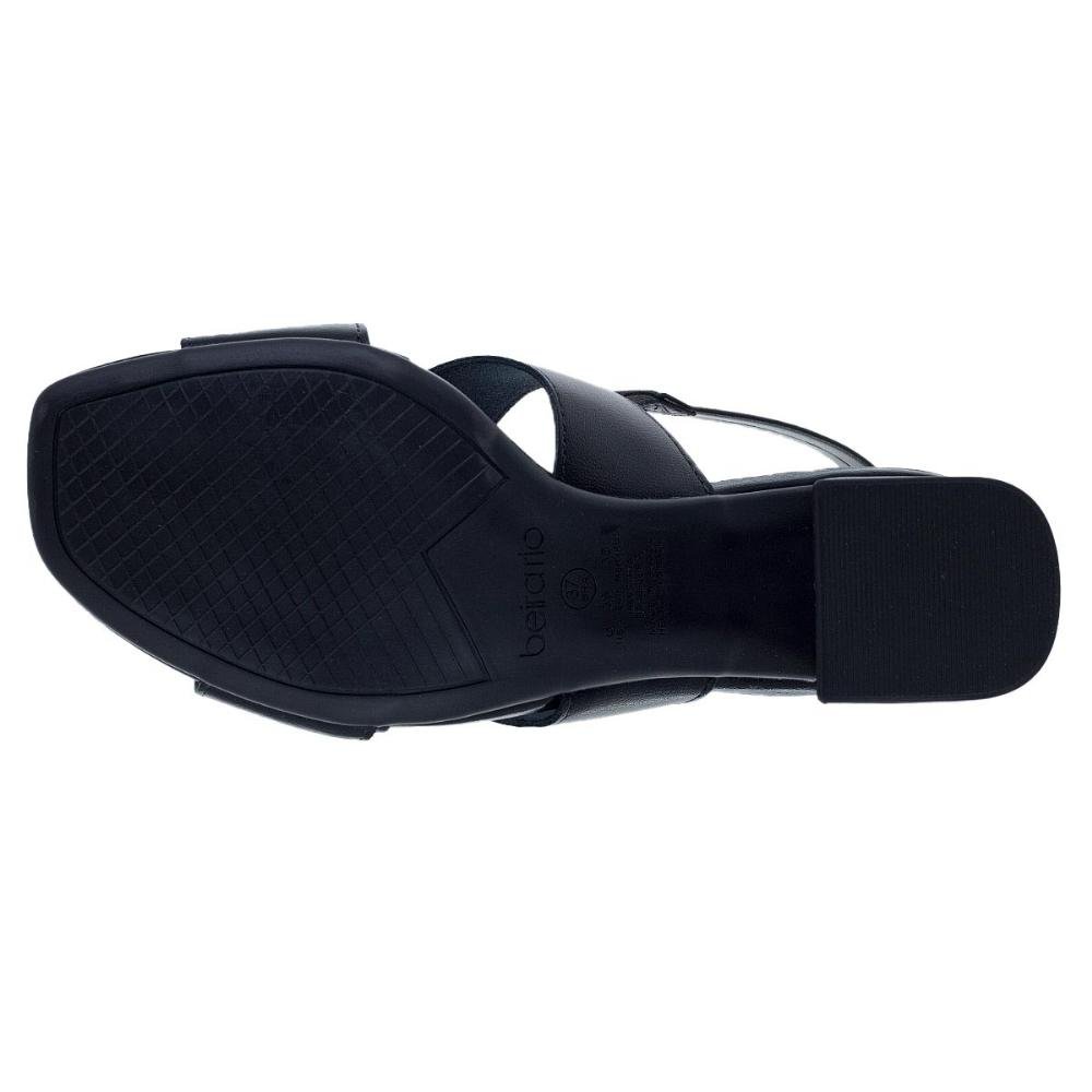 Sandália Salto Médio Beira Rio 8436.231 Preta Preto 4