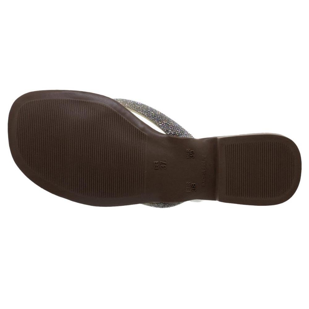 Rasteira Feminina Fashion Fz 02.205 Dourada Dourado 4