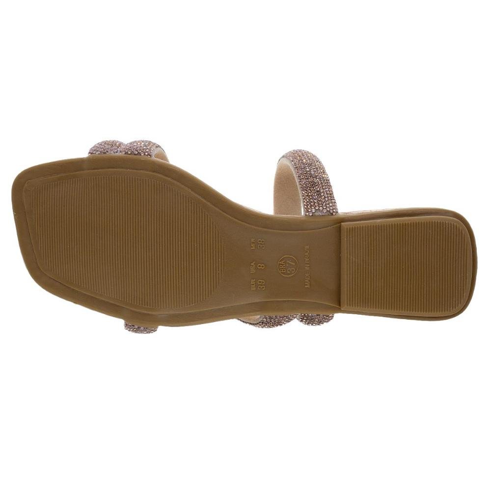 Rasteira Feminina Dona Chica G04-018 Bronze Dourado 4