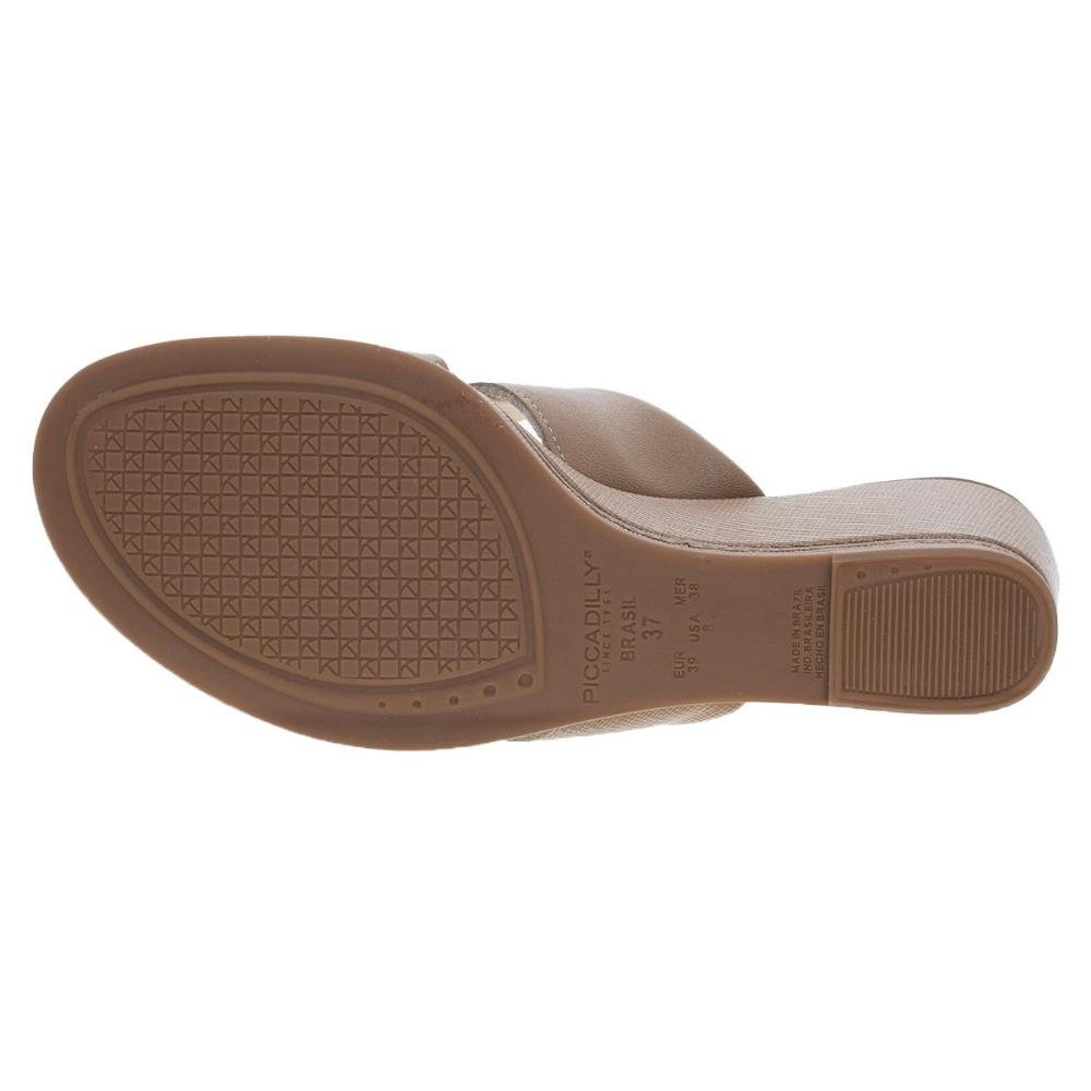 Tamanco Feminino Piccadilly 408224 Nude Bege 4