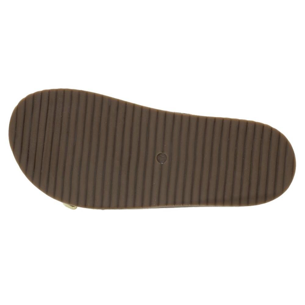 Sandália Papete Rasteira Feminina Ana Laura 24750 Caramelo Marrom 4