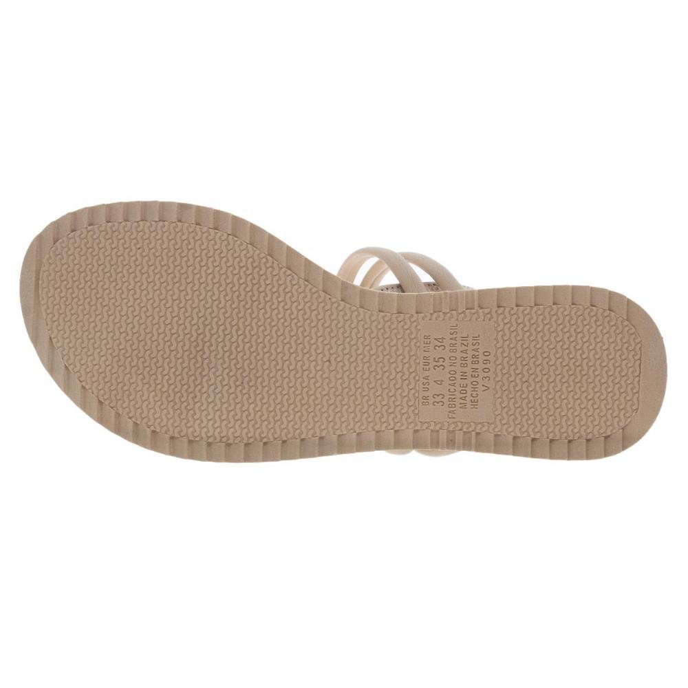 Sandália Rasteira Infantil Menina Pink Cats V4611 Rose Rosa 4