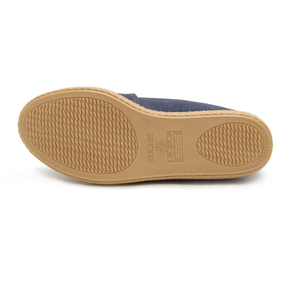Sapatilha Alpargata Feminina Moleca 5287.210 Marinho Azul 4
