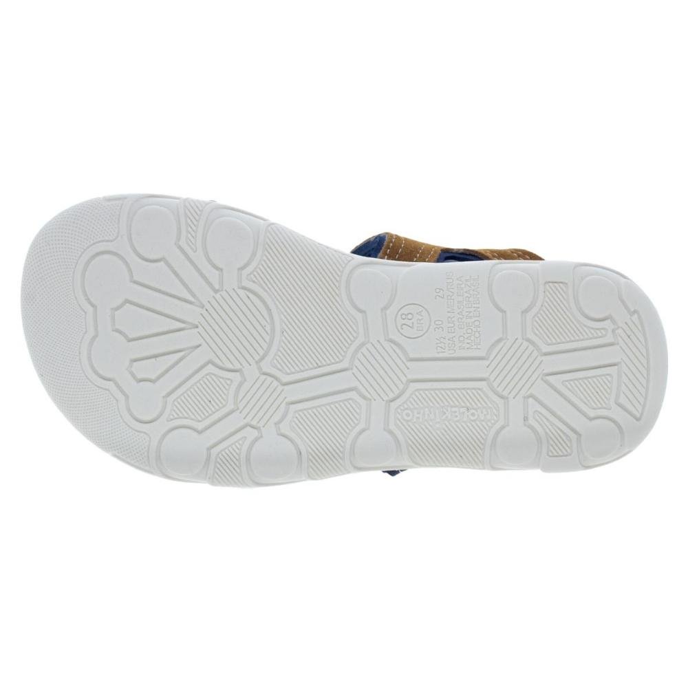 Sandália Infantil Molekinho 2400.364 Caramelo Marrom 4