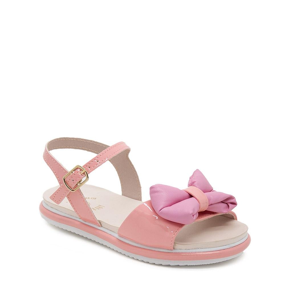 Sandália Rasteira Infantil Menina Mini Sua Cia 7043.00345 Rosa