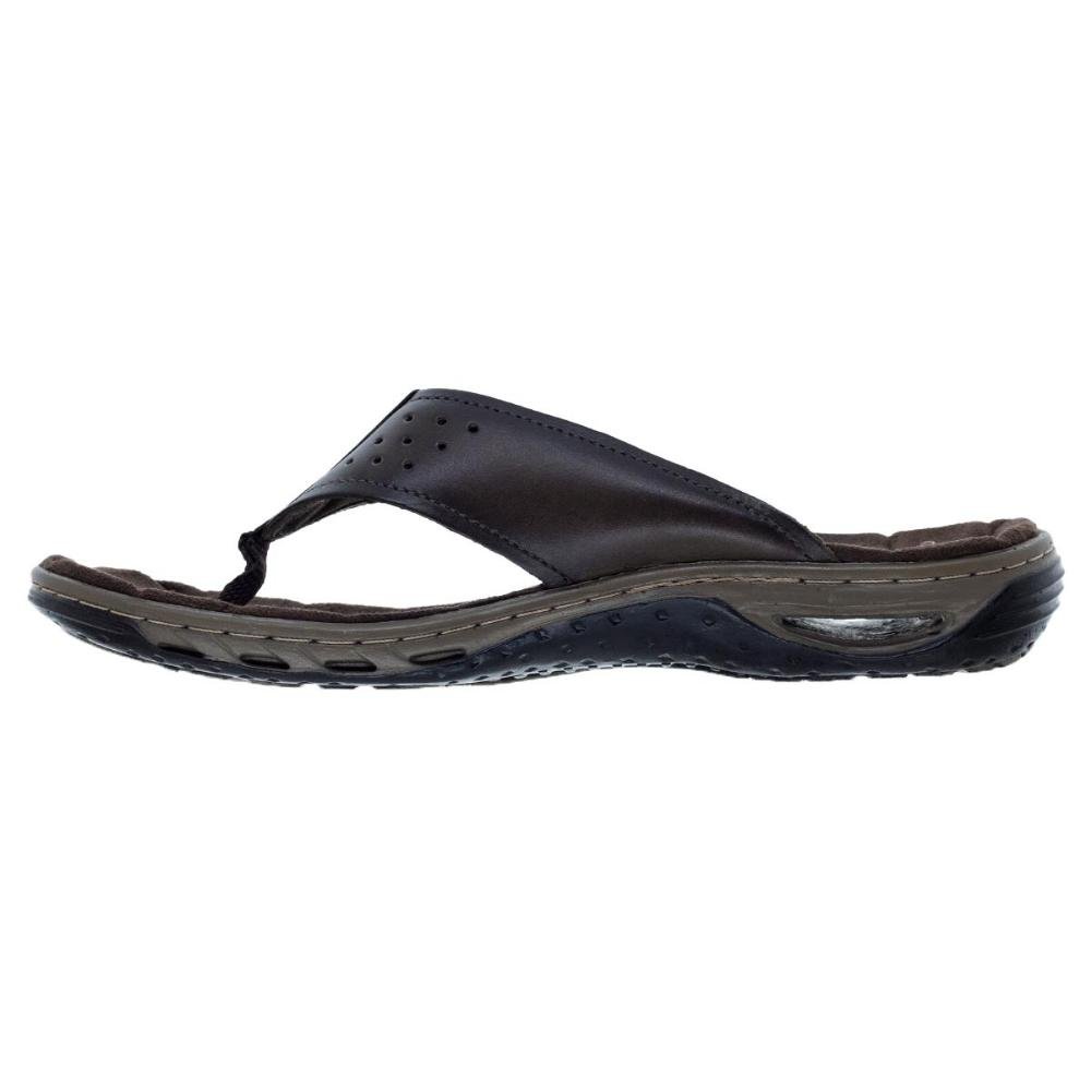 Chinelo Masculino Pegada 131663 Couro Cravo Marrom 3
