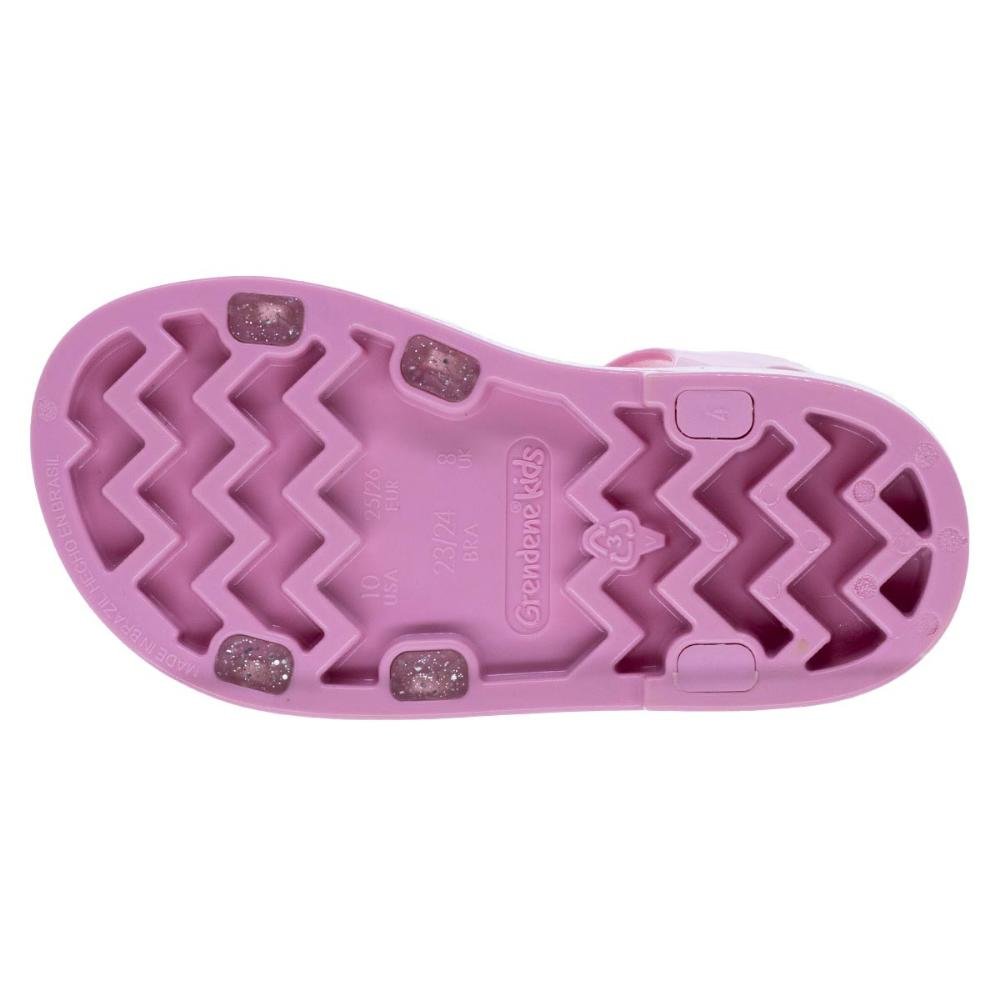 Sandália Infantil Menina Grendene Kids Jolie 23212 Rosa Rosa 4