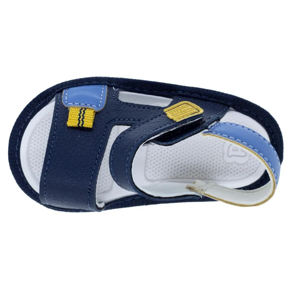 Sandália Bebê Menino Pimpolho 0110179C Marinho Azul 4