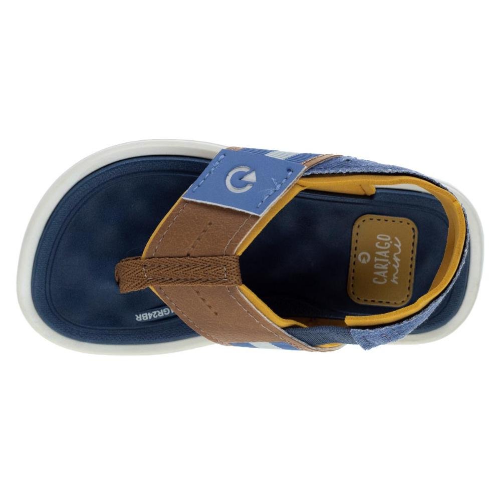 Sandália Infantil Menino Cartago 12234 Azul Azul 3