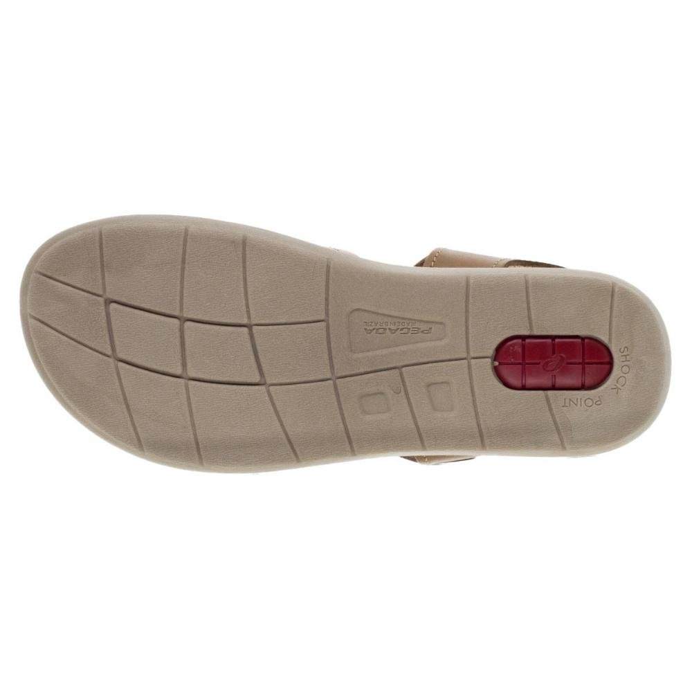 Sandália Feminina Pegada 232804 Couro Creme Bege 4