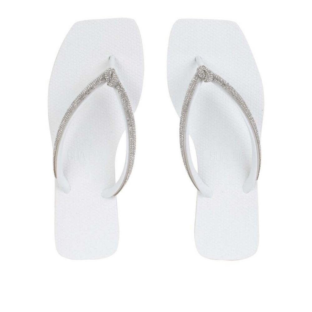 Chinelo Feminino Sua Cia Diamond 8503.170003 Branco Branco 1