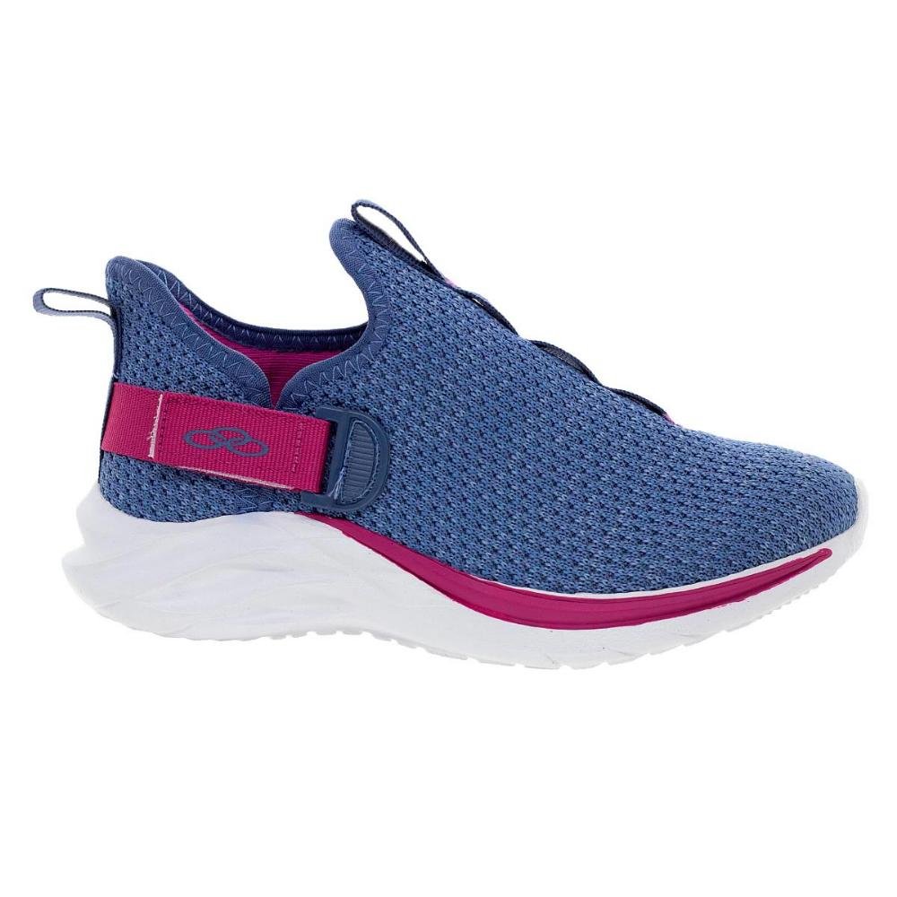 Tênis Infantil Menina Olympikus Maneiro Kids 942 Azul Azul 1
