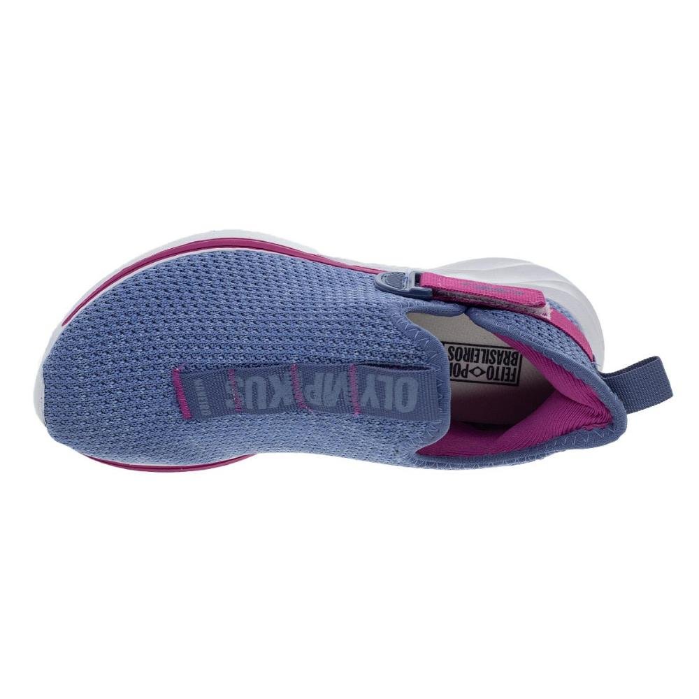 Tênis Infantil Menina Olympikus Maneiro Kids 942 Azul Azul 3