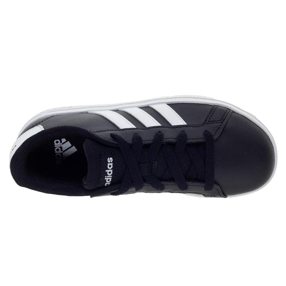 Tênis Adidas Infantil Casual Grand Court 2.0 GW6503 Preto Preto 3