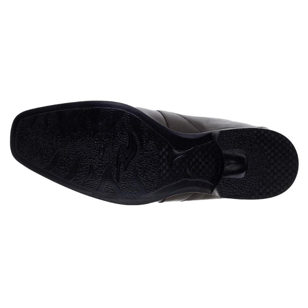 Sapato Social Masculino Rafarillo Couro 79451 Marrom Marrom 4