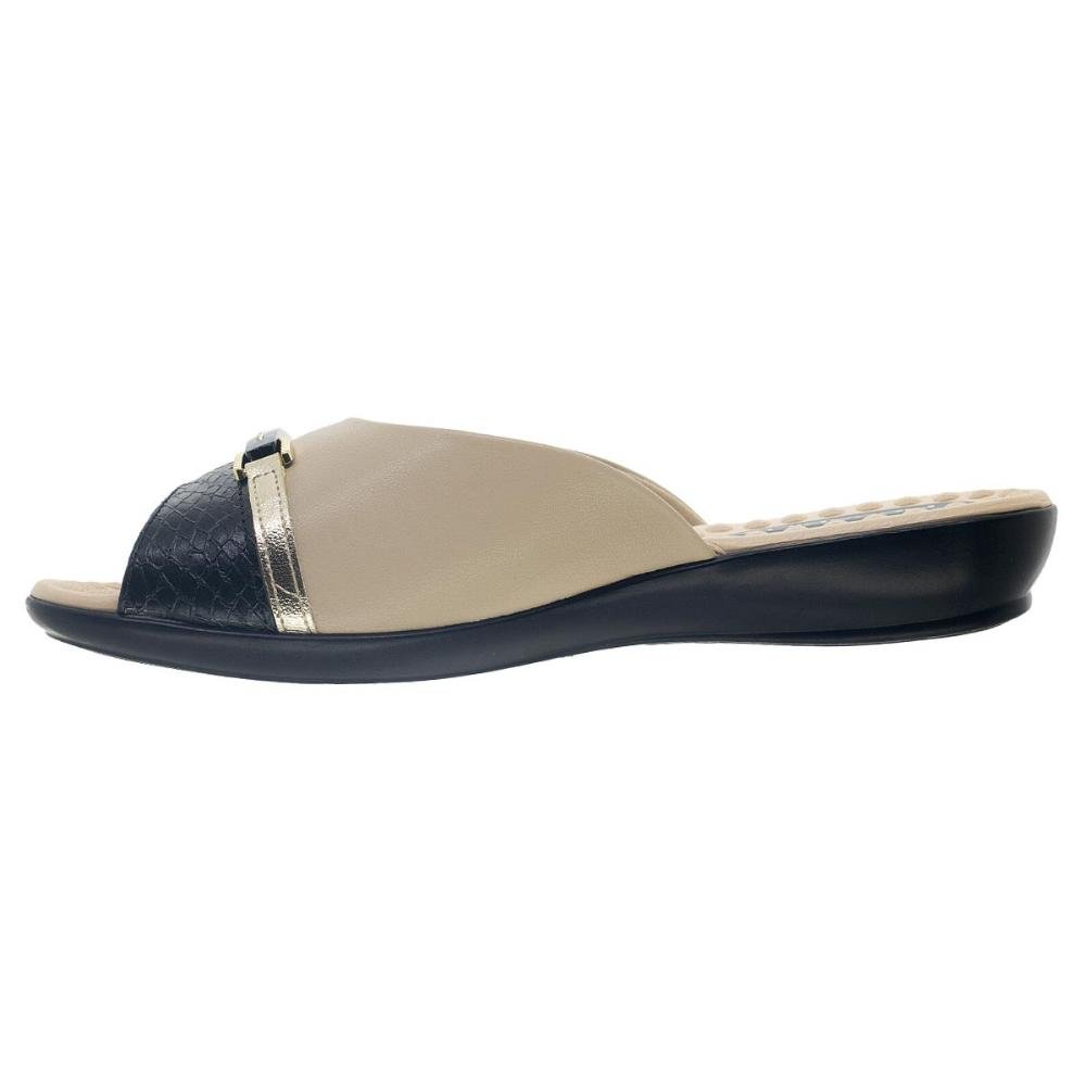 Tamanco Feminino Joanete Piccadilly 500375-1 Marfim Bege 2