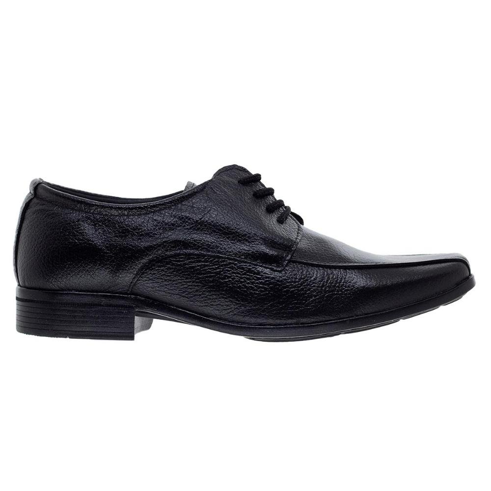 Sapato Social Masculino Cabedalli 811 Preto Preto 1