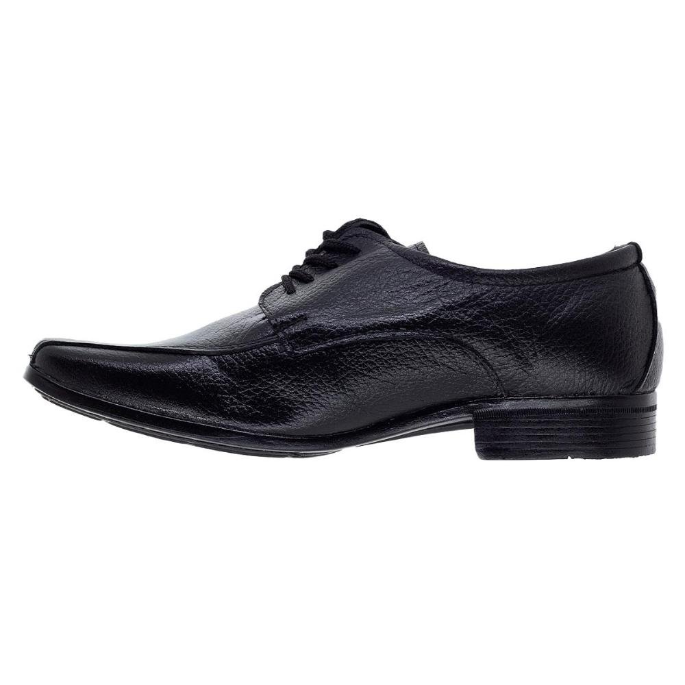 Sapato Social Masculino Cabedalli 811 Preto Preto 2