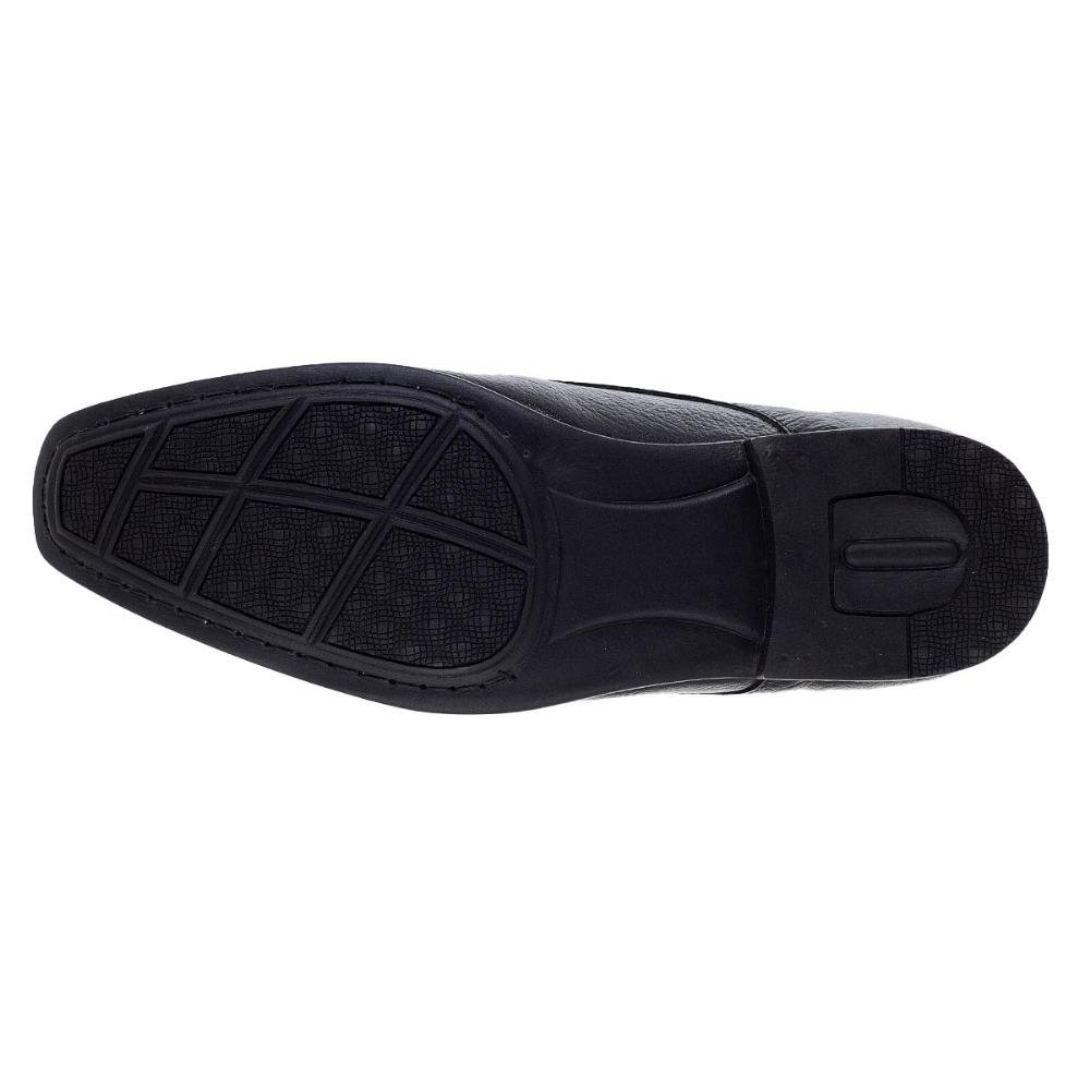 Sapato Social Masculino Cabedalli 811 Preto Preto 4