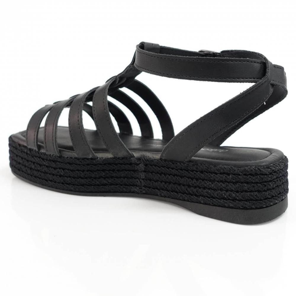 Sandália Feminina Fisherman Dakota Y0412 Preta Preto 3
