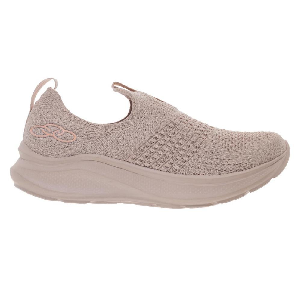 Tênis Esportivo Olympikus Feminino 156G Ultraleve Bege Bege 1