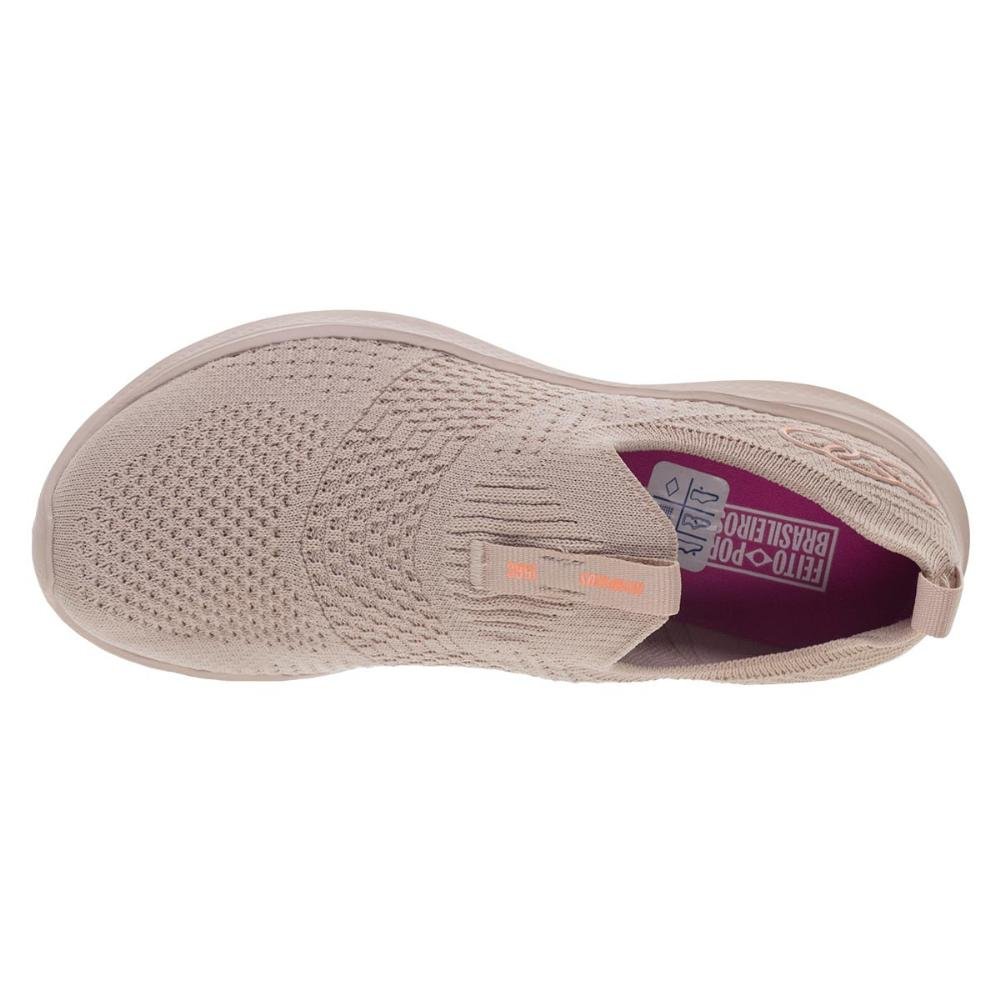 Tênis Esportivo Olympikus Feminino 156G Ultraleve Bege Bege 3