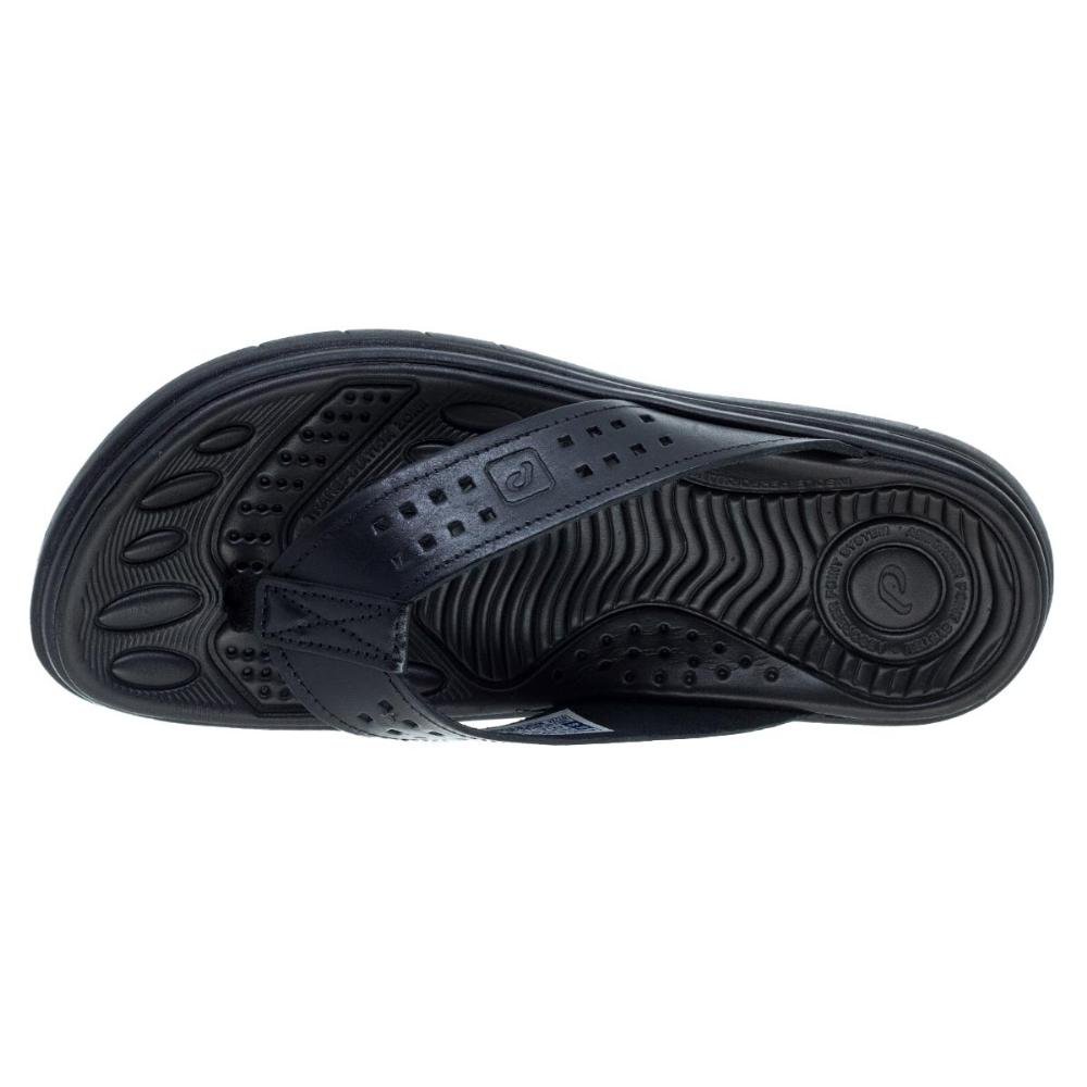 Chinelo Masculino Pegada 134202-03 Preto Preto 4