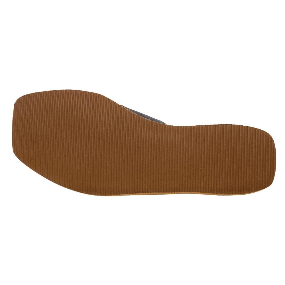 Rasteira Feminina Brizza Z190611 Preto Preto 4