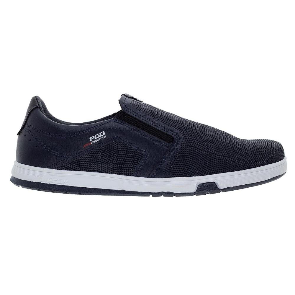 Sapatênis Slip On Masculino Pegada 170422 Marinho Azul 1