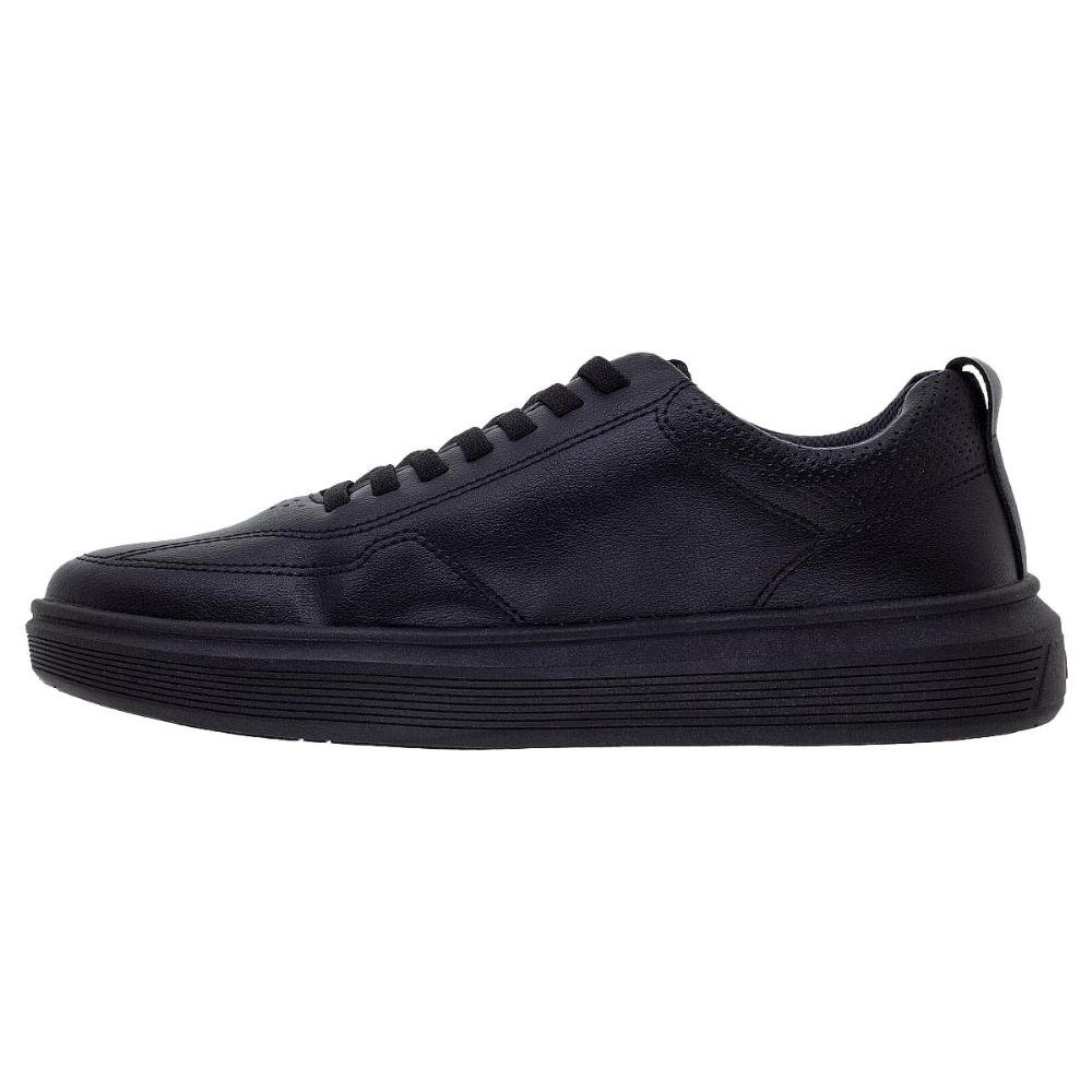 Sapatênis Masculino Pegada 172101 Preto Preto 2