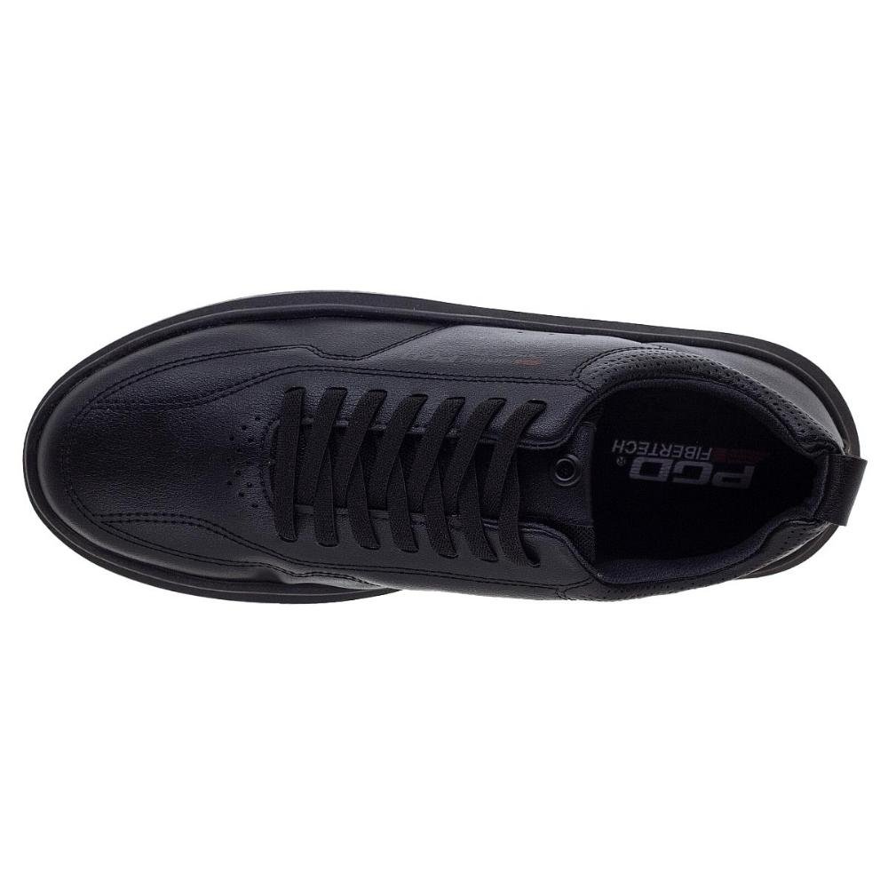 Sapatênis Masculino Pegada 172101 Preto Preto 3