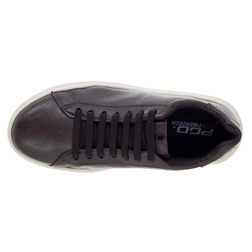 Sapatênis Masculino Pegada 111902 Marrom Marrom 3