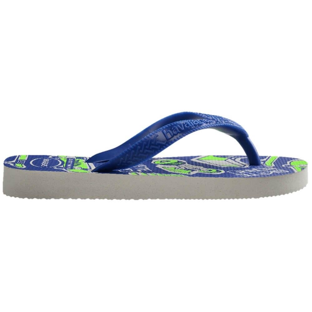 Chinelo Havaianas Infantil Menino Kids Athletic Azul Azul 2