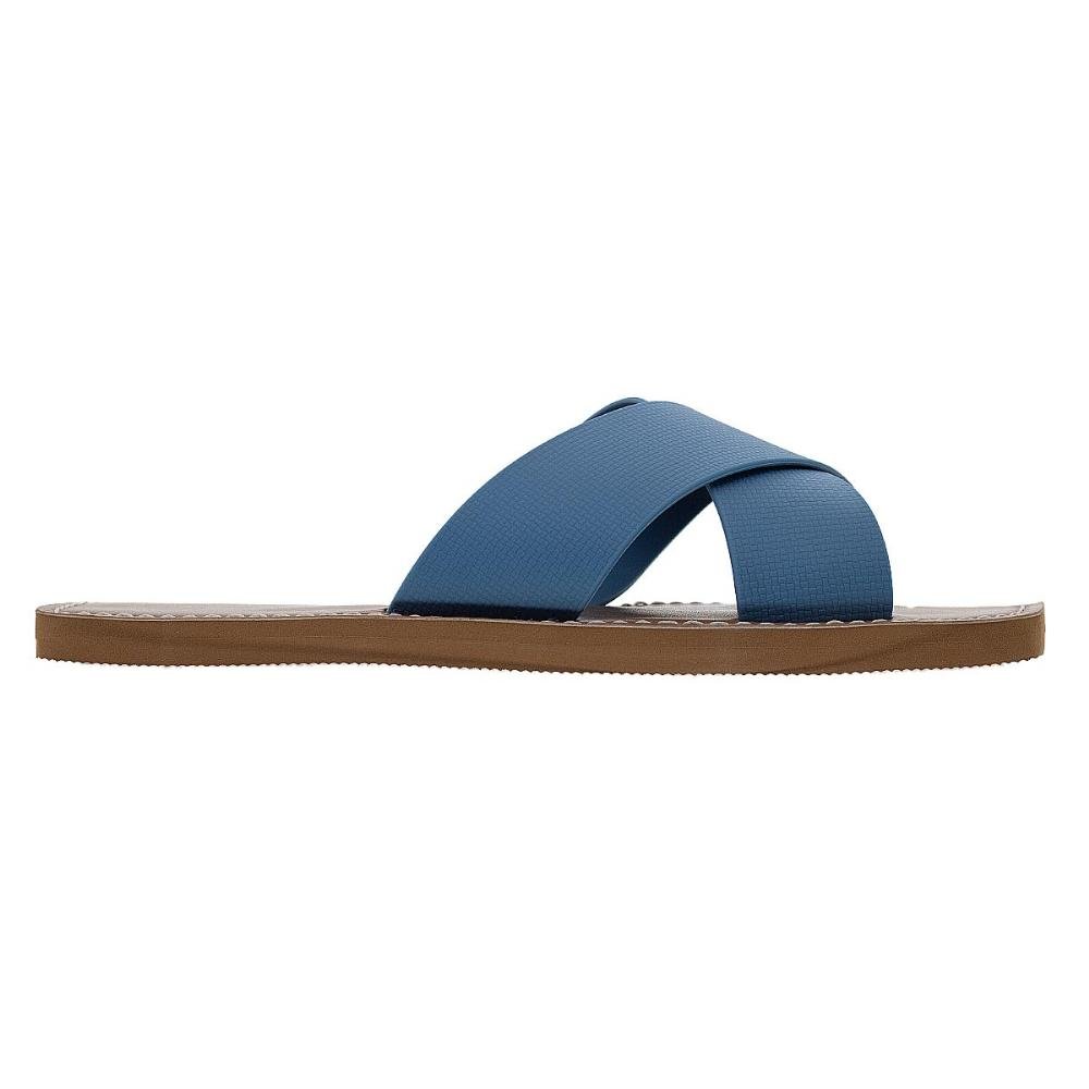 Rasteira Feminina Brizza Z190610 Azul Azul 1