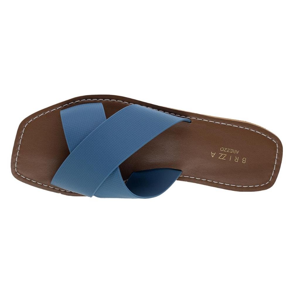 Rasteira Feminina Brizza Z190610 Azul Azul 3