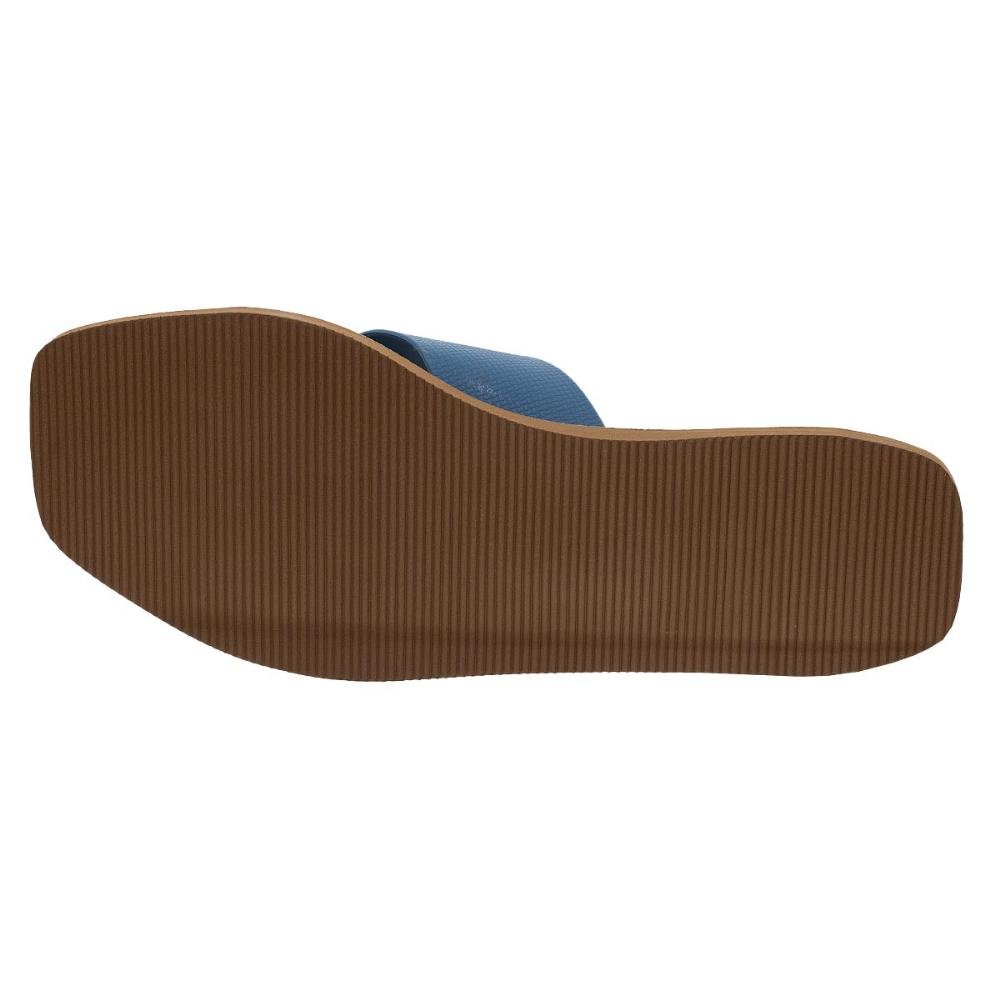Rasteira Feminina Brizza Z190610 Azul Azul 4