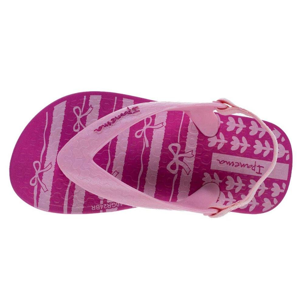 Chinelo Infantil Menina Ipanema Classic Baby 27011 Rosa Rosa 4