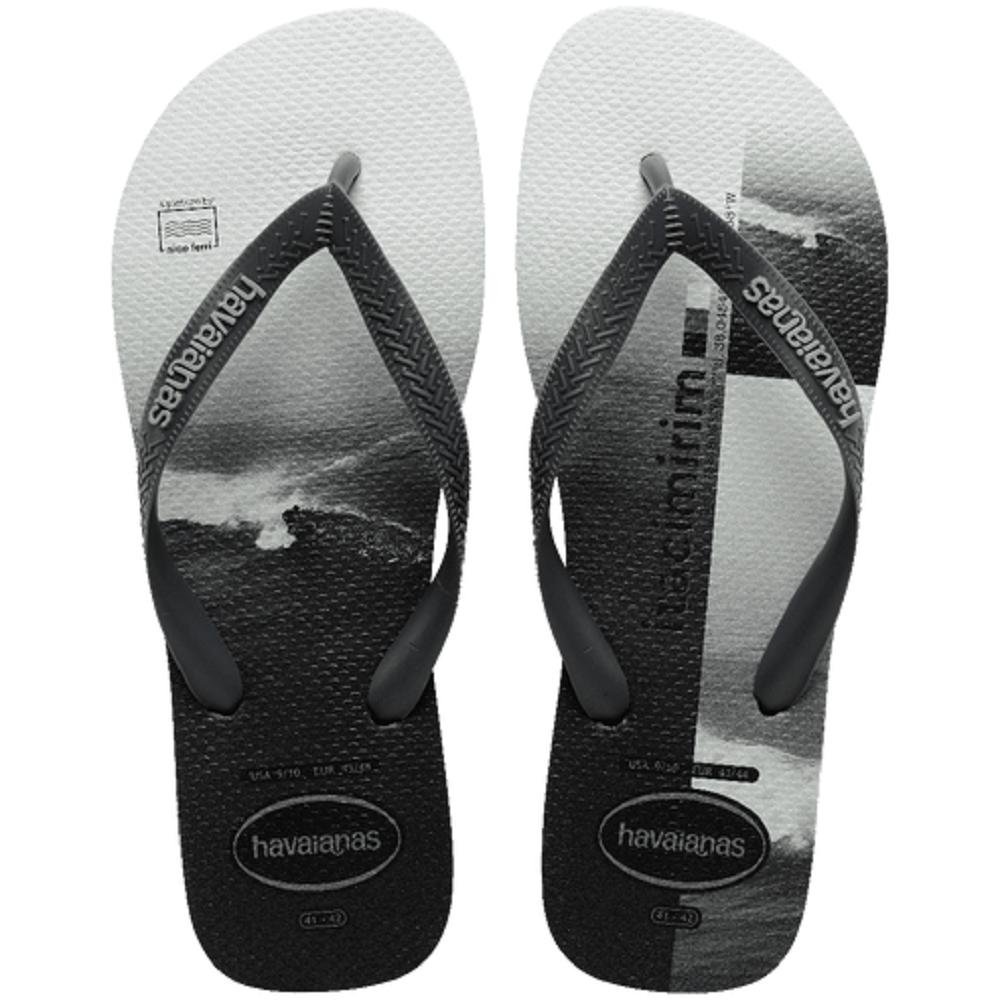 Chinelo Havaianas Masculino Top Surfer Grafite Preto 1
