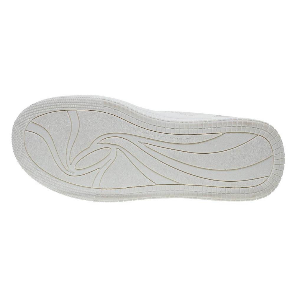 Tênis Casual Feminio Vanscy V2225 Off White Branco 4
