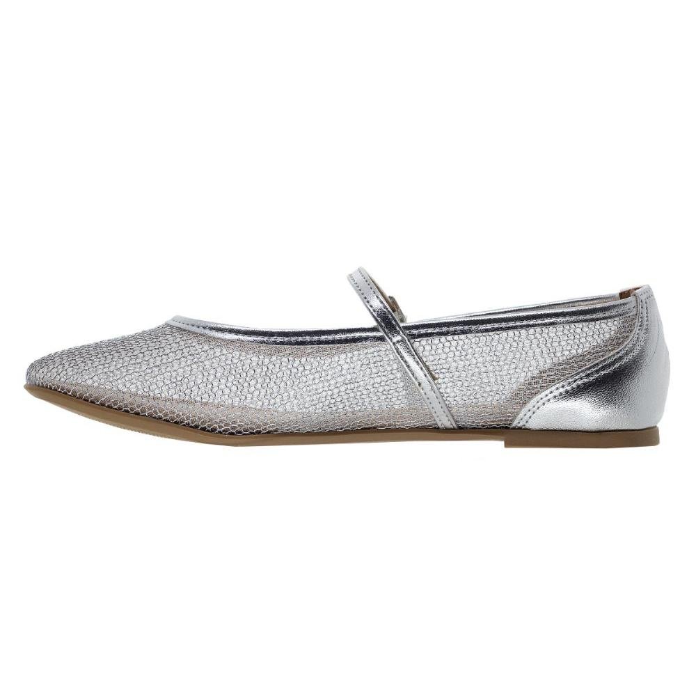 Sapatilha Feminina Mary Jane Vizzano 1443.101 Prata Prata 2