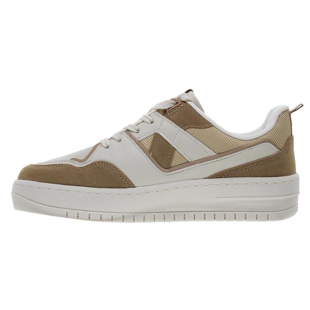 Tênis Casual Feminino Vizzano 1389.125 Off White Bege 2