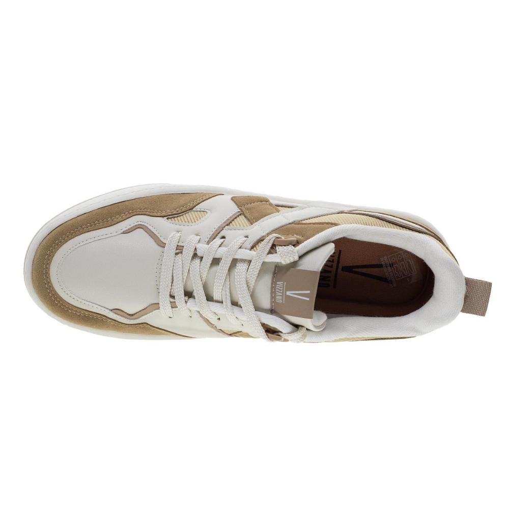 Tênis Casual Feminino Vizzano 1389.125 Off White Bege 3