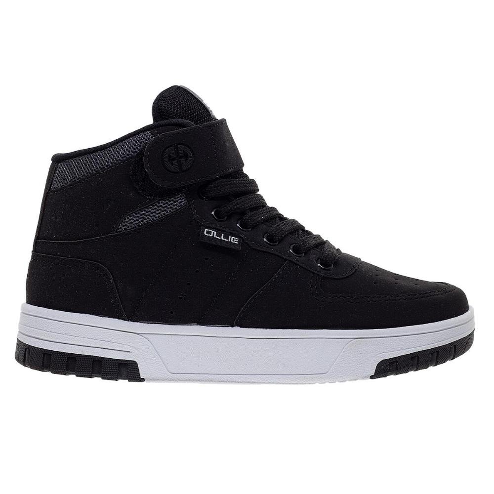 Tênis Cano Alto Masculino Ollie Alpha 3 Preto Preto 1