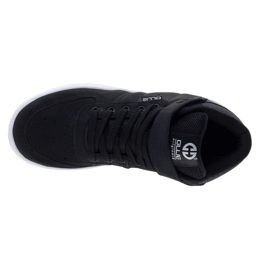 Tênis Cano Alto Masculino Ollie Alpha 3 Preto Preto 3