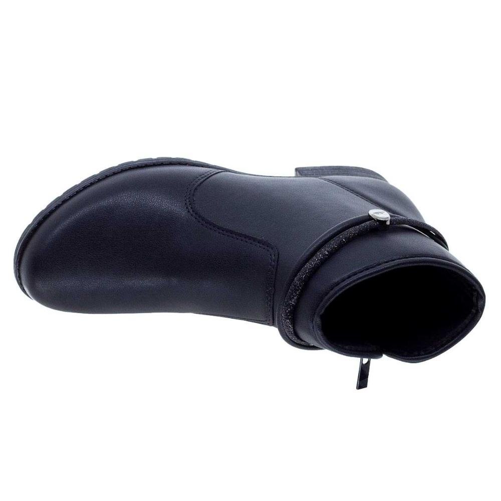 Bota Cano Curto Feminina Dakota G9554 Preto Preto 3