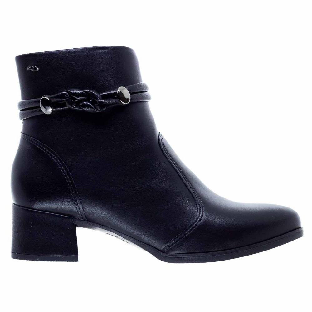 Bota Cano Curto Feminina Dakota DA311 Preto Preto 1
