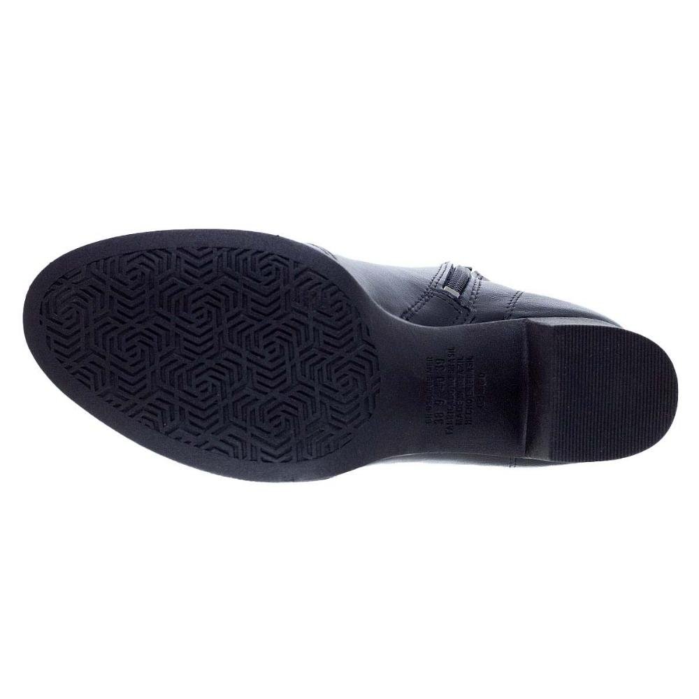 Bota Cano Curto Feminina Salto Bloco Dakota G9641 Preta Preto 4