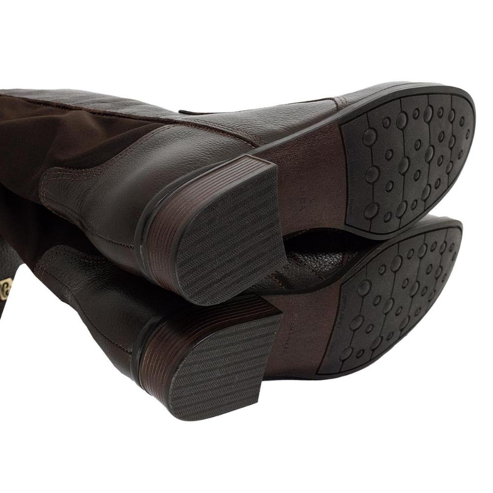 Bota Montaria Cano Longo Feminina Pegada 282063 Marrom Marrom 4